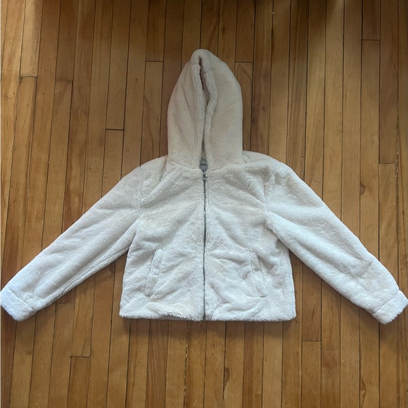 Kenzie fluffy crop hoodie - Picture 2 of 3
